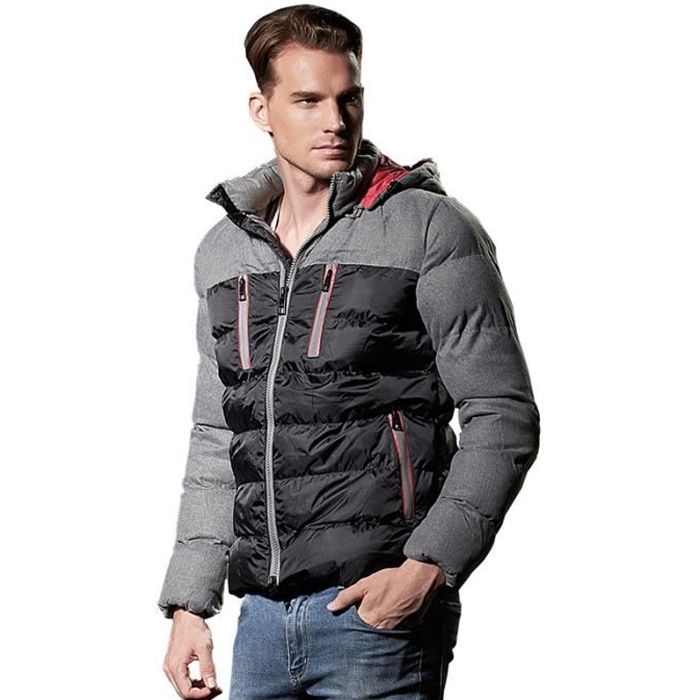 Doudoune Homme hiver de a capuche Etanche V tement Masculin