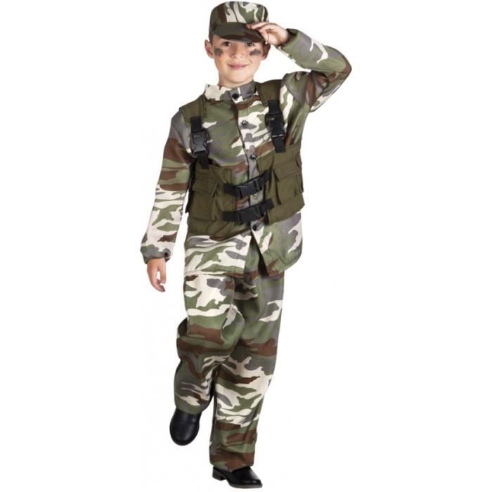 Déguisement du petit soldat BOLAND 10-12 ans Multicolor Garçon  Enfant