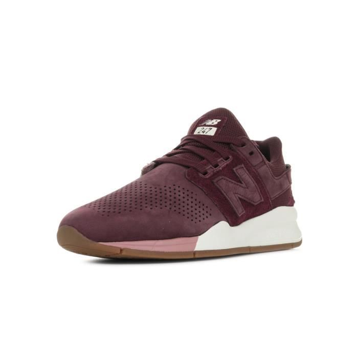 new balance 247 femme bordeaux