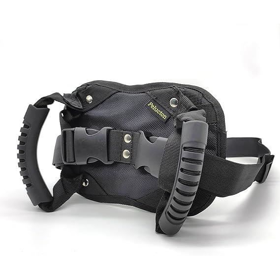 Poignee Passager Moto Universelle Robuste Ceinture de Maintien Passager Moto Harnais Moto Passager Reglable
