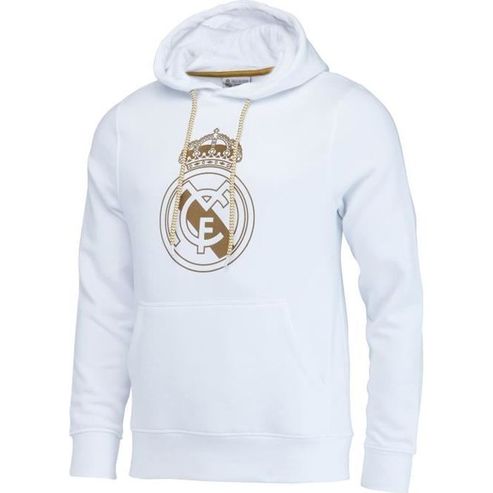 Homme Real Madrid Sweat Capuche Collection Officielle
