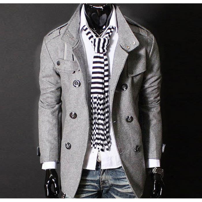 trench homme grande taille