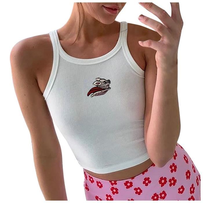 T-shirt Femme été Décontracté à Imprimé Nœud - Manches Courtes - Polyester Stretch - Neuf Avec étiquettes