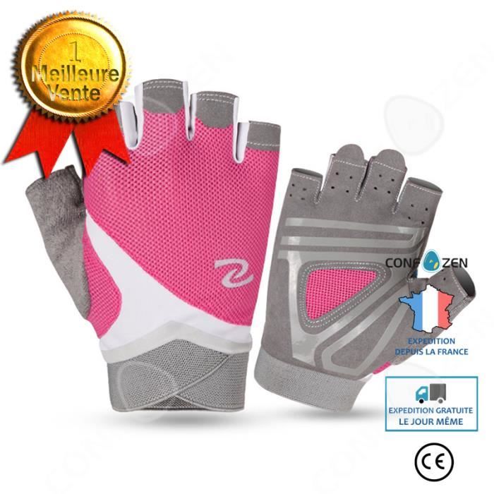 Prime Leather - Gant Sans Doigt En Filet - Idéal Pour Le