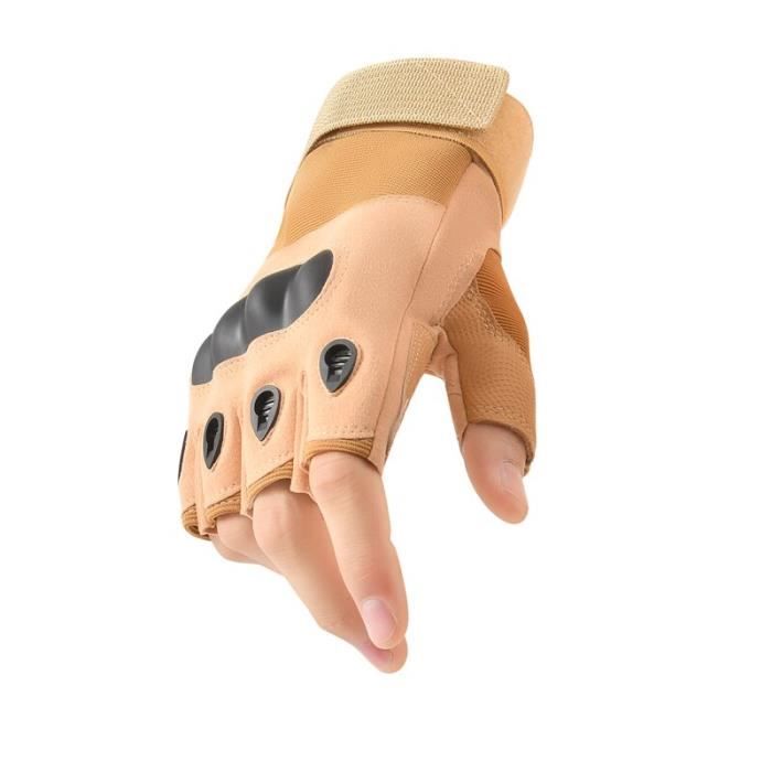Gants Tactiques Camouflage – Motocross, Équitation, Plein Air – Taille Unique (Neufs, Sans Marque)