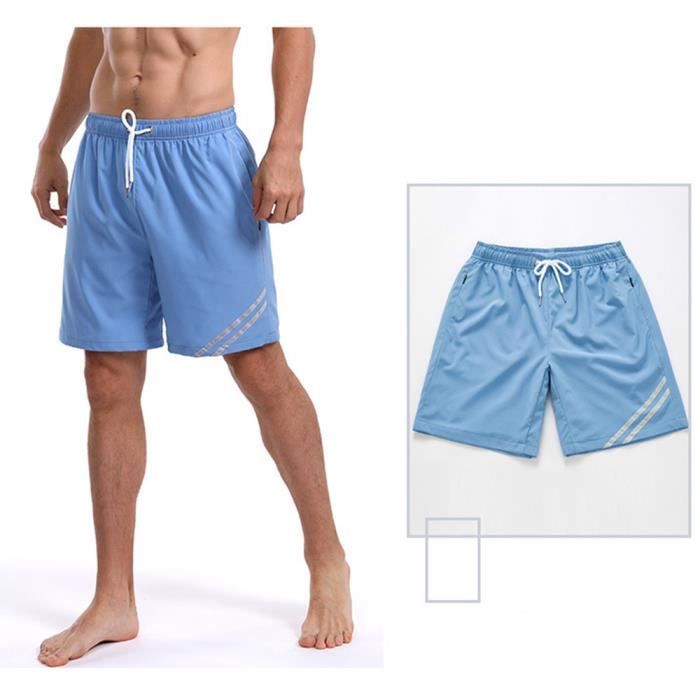 Dancinova Short De Bain Garçon Avec Doublure Compression - Maillot De Bain Été Séchage Rapide Imprimé Boardshort Ado 7-16 Ans