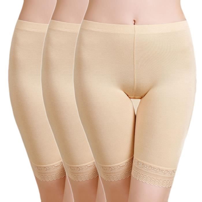 BIKETAFUWY Shorty Anti Frottement Muslo Mujer Negro Short Sport