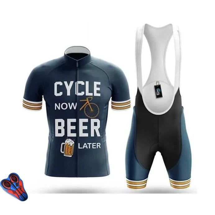 Maillot cycliste vintage - Ensemble combiné rétro Mapei - Multicolore