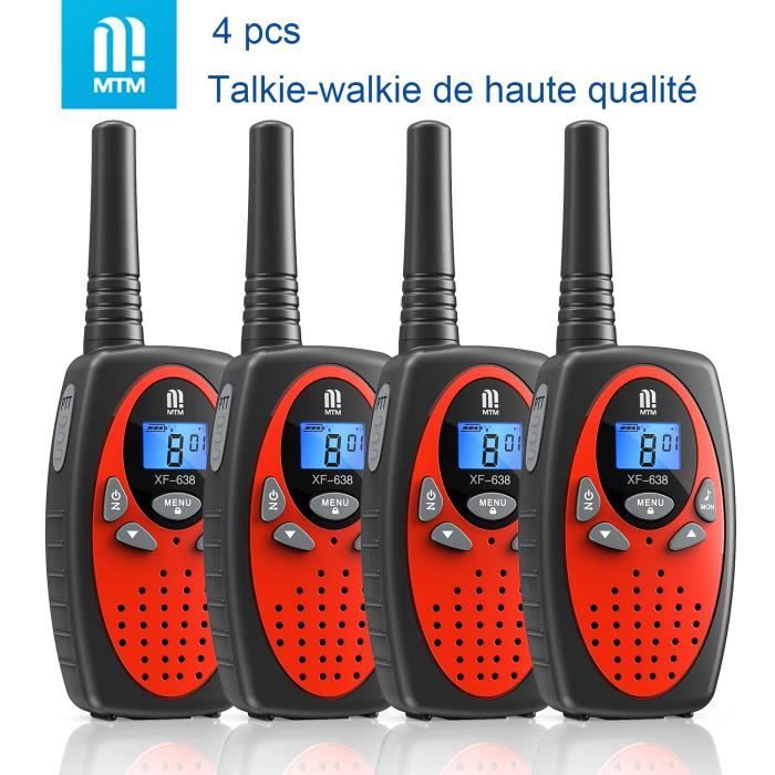 Enfants Talkie Walkie 5 Km De Long Distance Interphone Cadeau De Noel Enfants Jouets Randonnee Camping Et Excursion Achat Vente Talkie Walkie Jouet Cdiscount