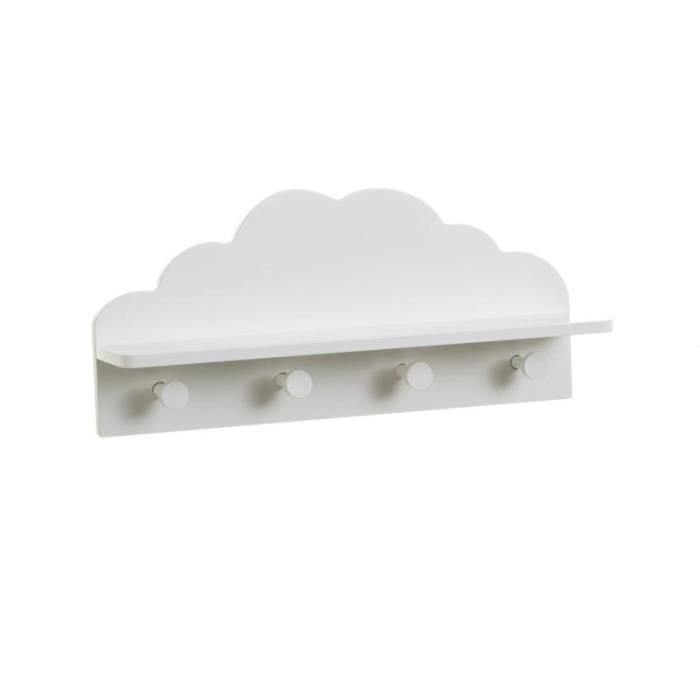 Porte Manteau Mural Nuage