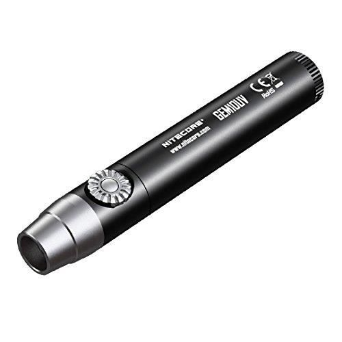 Lampe spéléologie - Nitecore - GEM10UV - 800 lumens - Rechargeable USB - Noire Lampe spéléologie - Nitecore - GEM10UV - 800 lumens - Rechargeable USB - Noire