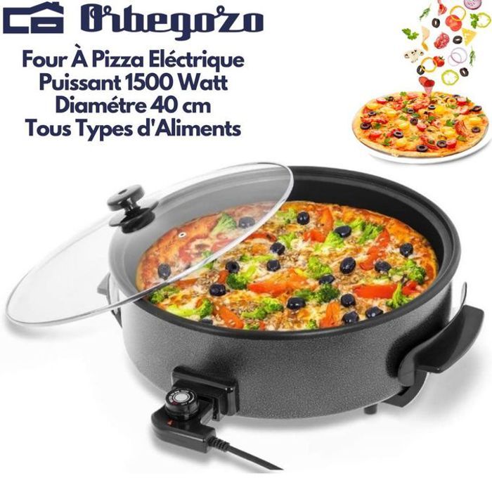 Orbegozo PZ-8100 électrique à pizza casseroles