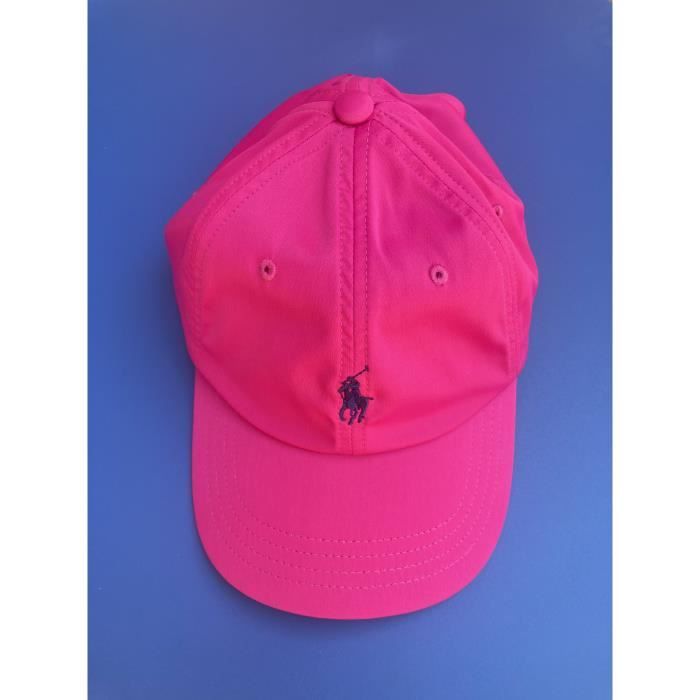 RALPH LAUREN CASQUETTE - Modèle Rose fushia pour Femme - Cdiscount  Prêt-à-Porter