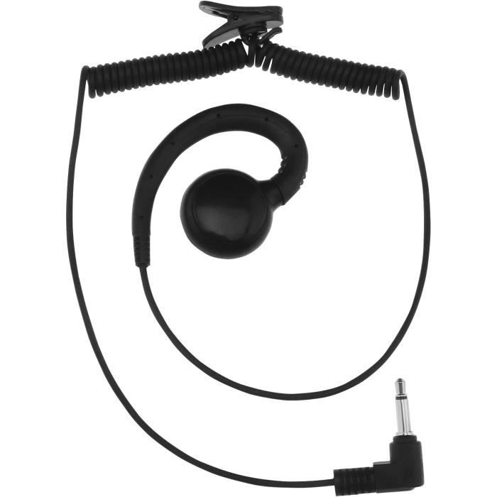 Oreillette Talkie Walkie Motorola Écouteur Talkie-walkie, Micro à 2 Broches, Pour Motorola DP1400 EP450 EP350 R2 CP040 GP300 GP88S CP140 CP160 CT150 CP180/185 Radio Oreillette Motorola Talkie Walkie