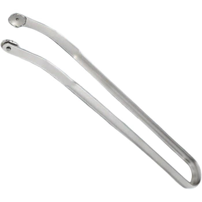 Pince à Retourner Saucisses 38,5cm Acier Inoxydable - Pince Hot-Dog Barbecue Grill