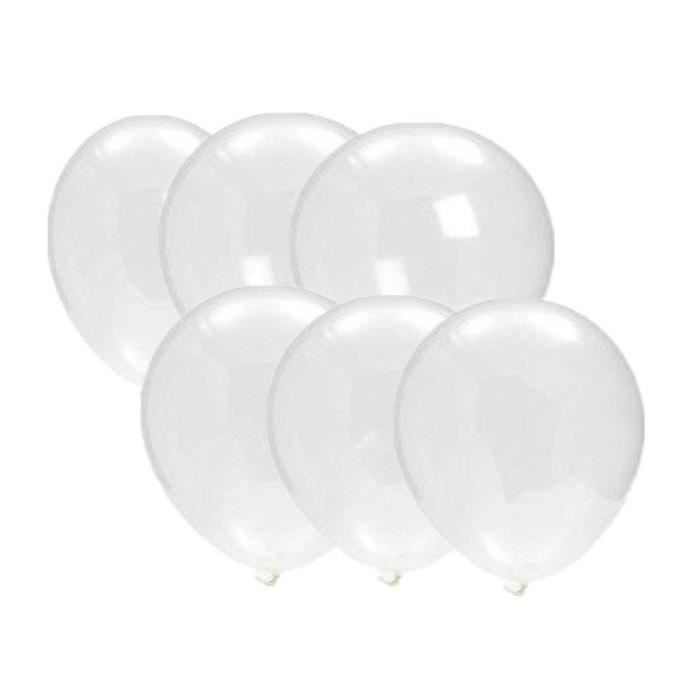 Ilove Diy pcs 10 Pouces Ballons Gonflables Transparent Helium Latex Baudruche Geants Fete D Anniversaire De Mariage De Achat Vente Ballon Decoratif Prolongation Soldes Cdiscount