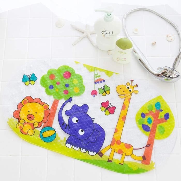 Tapis De Bain Antidérapant De Dessin Animé - 90 X 40 Cm Xl - Grande Tapis De Bain Antidérapant De Dessin Animé - 90 X 40 Cm Xl - Grande