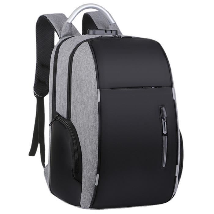 Sac à dos antivol pour hommes sac d'ordinateur d'affaires mode sac de  voyage grande capacité USB sac d'école étudiant - Cdiscount Bagagerie -  Maroquinerie