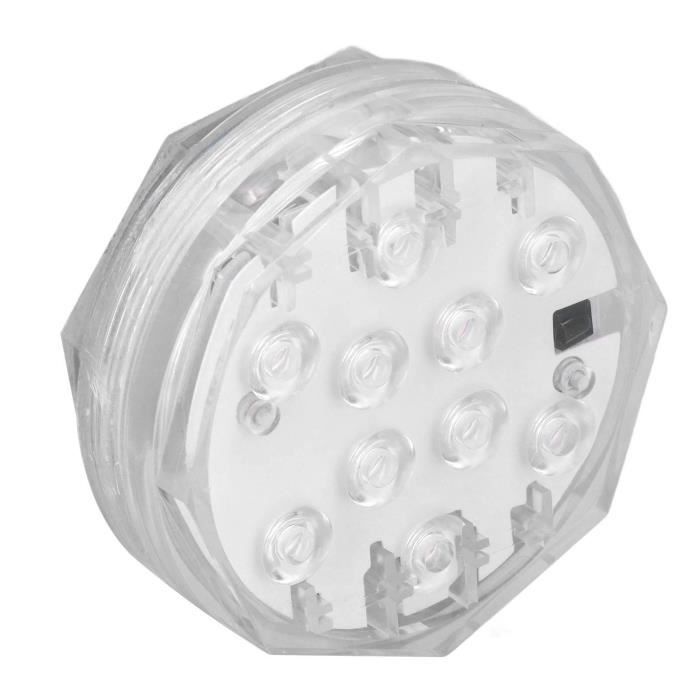 Projecteur LED Submersible NATPOW RGB IP68 - Bluetooth Et Télécommande - 6 En 1 Pour Bassin, Piscine, Jardin