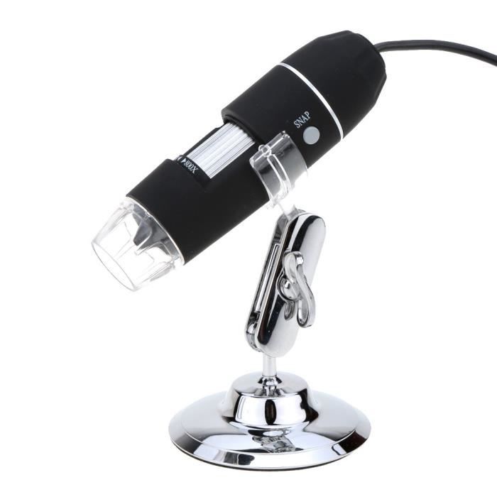800 X Digital Microscope USB 2.0 Endoscope loupe Camera avec pilote