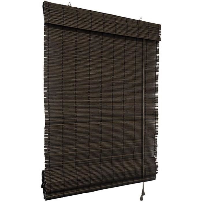 NAIZY Store Enrouleur Occultant 110 x H160 cm Store Isolation Thermique Sans perçage, Store à