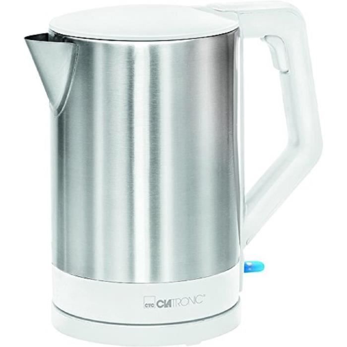 Bouilloire électrique Bomann 1,7L - Arrêt Automatique, Filtre Amovible, 2200W, Sans BPA