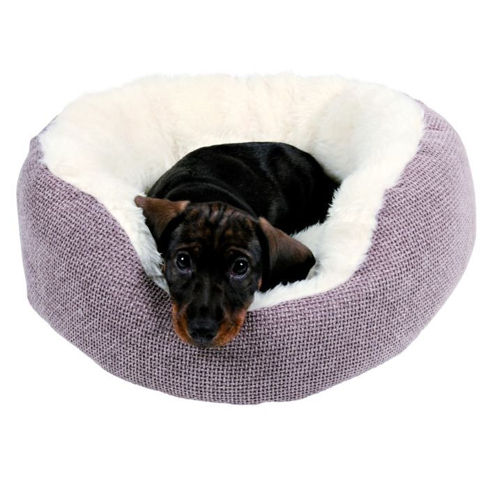 Panier pour animaux de compagnie - Trixie - Yuma - Rond - Marron et blanc Panier pour animaux de compagnie - Trixie - Yuma - Rond - Marron et blanc