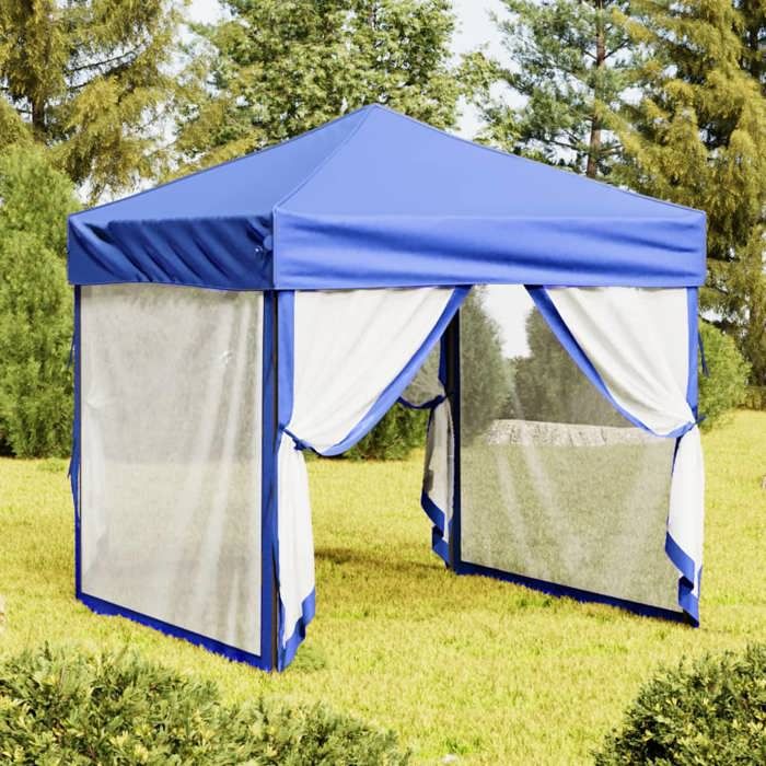 vidaXL Tente de réception pliable avec parois 2x2