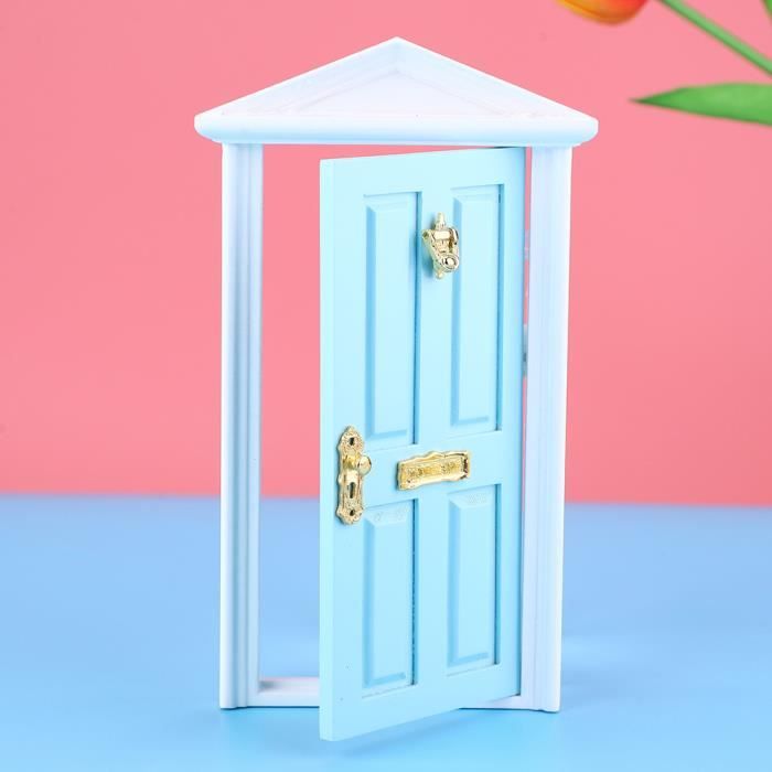 Miniature Bol Bleu 1/12 Pour Maison De Poupée - Accessoire Décoratif En Verre, 2.7x2.7x0.9 Cm