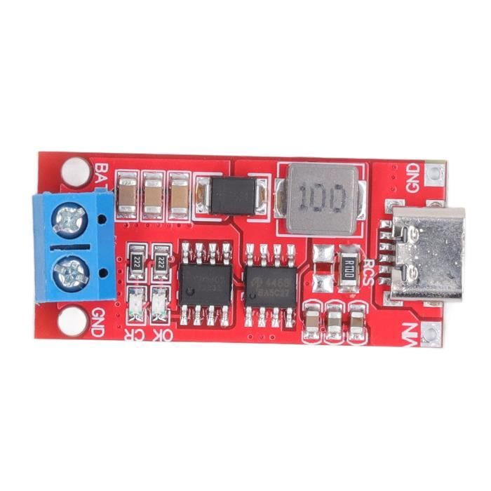 Module Chargeur Batterie Li-ion 4S DDTCCRUB - 16.8V, 2A - Boost DC 3-6V