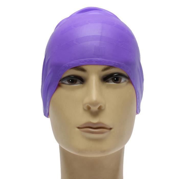 Bonnet De Bain Silicone étanche 2 Pièces - Protection Oreille 3D - Pour Femme, Homme, Enfant - Confortable Et Anti-eau