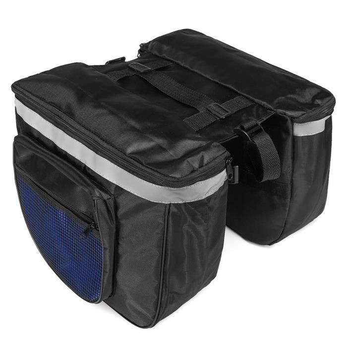PANIER VELO,blueDouble sac de transport de vélo 25l, Camouflage, grand sac de transport de