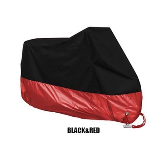 Housse Moto XXL Imperméable 190T Oxford – 245 X 105 X 125 Cm – EMSMIL – Antivol & Coupe-vent