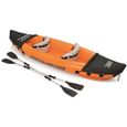 Canoë Gonflable, Ensemble Kayak Gonflable pour 2 Personnes avec rames en Aluminium 321 * 88cm (cm)332-1