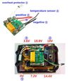 18V PCM PCB Module Protection Contrôle Circuit Batterie Li-ion Rechange Pour Makita Perceuse Visseuse-1