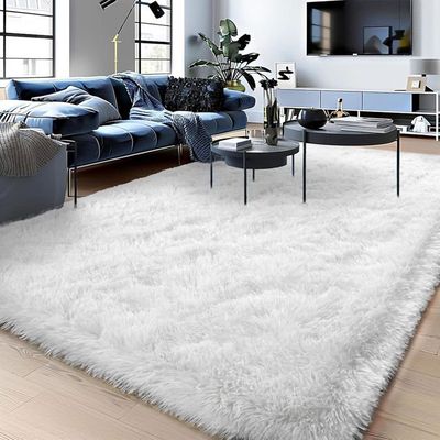 Tapis Chambre Moelleux Shaggy Longues Soft Antidérapant