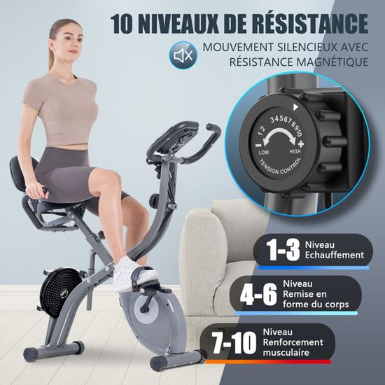Moniteur LCD Pour Vélo D'appartement - Affichage Vitesse, Distance, Temps, Calories - Compatible Vélos Stationnaires, 82x175 Mm