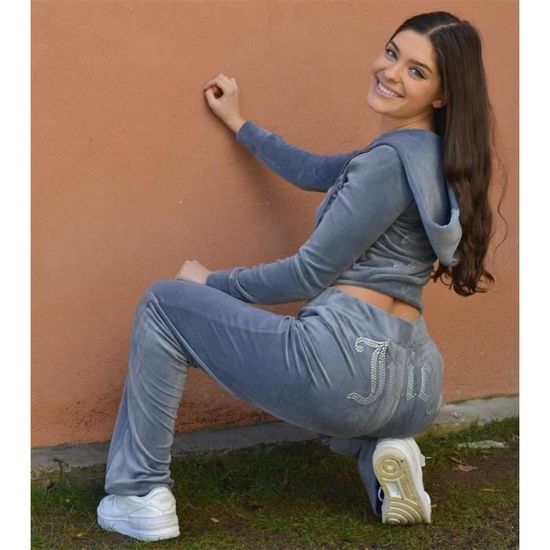 Ensemble Jogging Deux Pièces Pour Femme, Survêtement De Sport Avec Sweat-shirt Et Pantalon - Canada