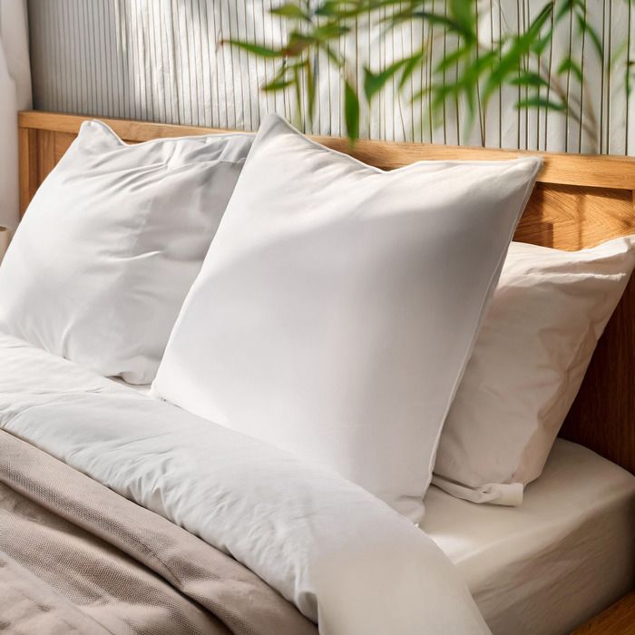 Oreiller 48X74 Lot De 2 Rectangulaire Oreillers Hotel Réglables En Microfibre Doux Et