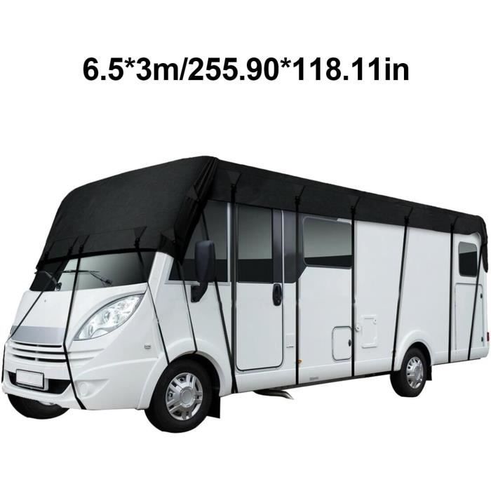 Bâche de protection imperméable pour camping-car - En tissu Oxford 210D - Pour  caravane et caravane - 6,5 m x 3 m - Cdiscount Auto