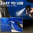 Réparation des rayures de voiture Nano Spray Revêtement en céramique Le mastic de peinture de voiture enlève égratignure et marque-2
