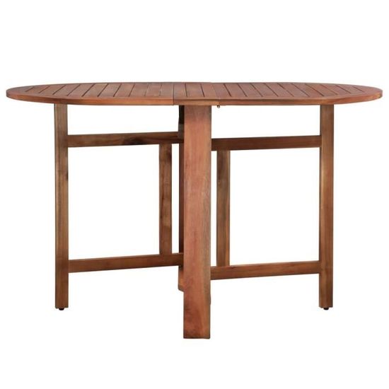 Plateau Acacia Massif Rustique 120x50cm Dessus De Table Acacia Massif VidaXL - 120x50x3,8cm Ovale - Plan De Rechange Salle à Manger Rustique Dessus Table Ovale