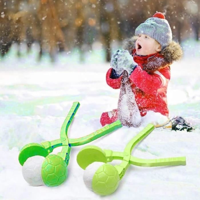 Fabricant de Boules de Neige pour Enfants Forme Étoile Poing de Boule de Neige Poing de Neige pour Outils de Jeu de Boules de Neige Luge de Neige pour Activités d'Hiver Parfait