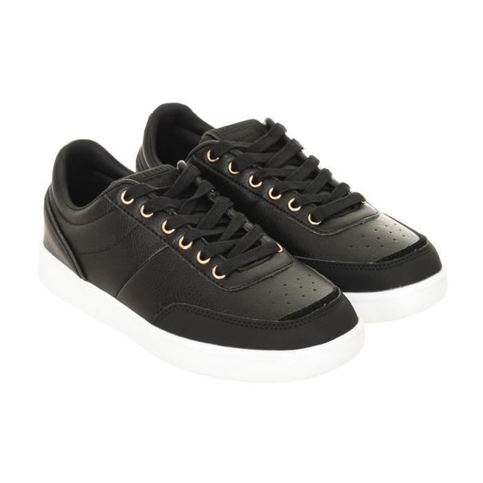 Baskets femme Superdry Le noir Cdiscount Chaussures