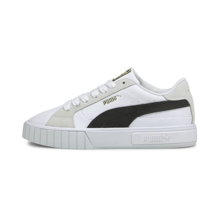 Puma cali top noir blanc