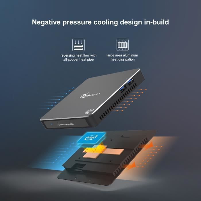 Beelink Gemini T34 Mini PC 4K Windows 10 Intel2