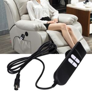 Télécommande Pour Fauteuil élévateur - Contrôleur à 2 Boutons, Connecteur Rond 8 Broches, Compatible Okin/Dewert