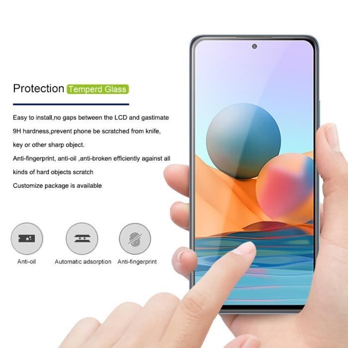 Film Verre Trempé Xiaomi Redmi Note 8 Pro Protection Ecran Intégrale 9H  Ultra Transparent Sans Bulles Lot de 3 - Cdiscount Téléphonie