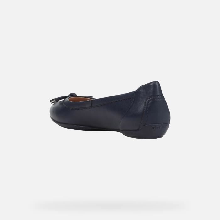Ballerines Geox D CHARLENE Femme Bleu marine Respirantes