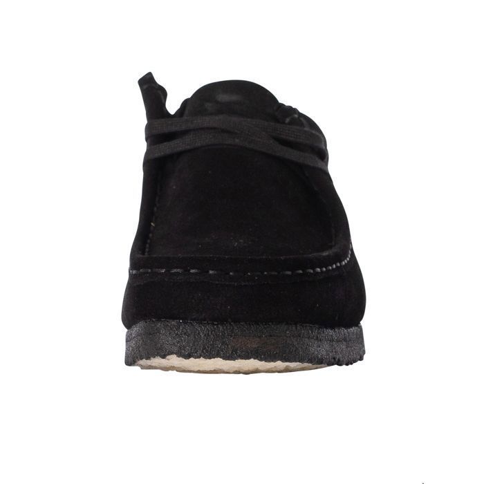 Clarks wallabee cuir discount noir